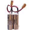 DCYNXC 5Pcs 3V CR8.LHC Battery for FUJI FDK CR8-LHC 17450 Battery Memory Backup Power Source Water Meter Battery with Connector view 3