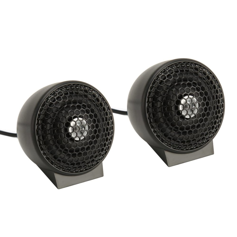 Car Audio, 2 Way Mini Audio Tweeter, Easy to Install, Car Audio Speaker for All Car Audio Systems