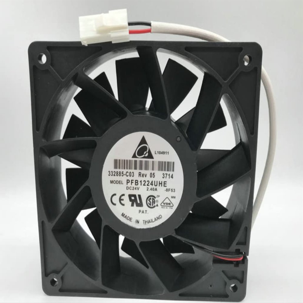 120 Fan,for PFB1224UHE 24V 2.40A 120X120X38MM 2-Wire Cooling Fan