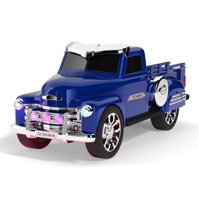 Audiobox Cars with Bluetooth Speaker (Blue Hot Rod)
