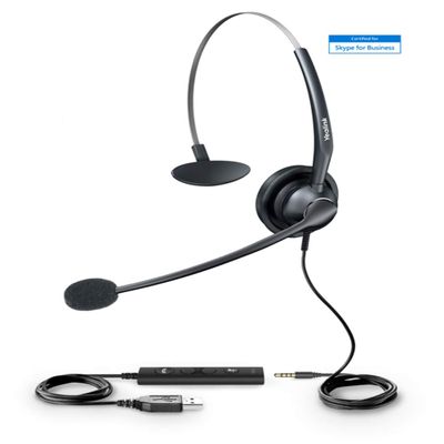 Yealink Wideband USB Headset for IP Phones (Renewed)