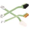 SHERCHPRY 3pcs Multi-Function Cleaning Brush for Kitchen Sturdy Dish Brush Strong Bristles for Pots Pans and Gas Stoves for Household Use view 1