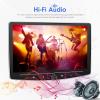 [2G+64G] 10 inch Android 13 Single Din Touch Screen Car Stereo Rotatable Carplay Radio with Wired/Wireless Carplay & Android Auto, Hi-Fi/Bluetooth/SWC/GPS+AHD Backup Camera view 4