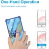 BLU View Speed 5G Case Compatible with BLU View Speed 5G B1550VL Phone Case Cover [with Tempered Glass Screen Protector][Hard PC + Soft Silicone][Ring Support] [Gold Glitter+Luminous] JSL-LDL view 4