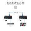 AV Access 4K HDMI Extender Over TCP/IP, AV Over IP Encoder with Video Wall up to 8X8, 395ft (120m), Plug & Play Without Configuration, Visual Control, Video Matrix, PoE, RS-232 view 3