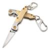 Brighten Blades Not So Heavy Metal Keychain Knife, Gold Digger view 1