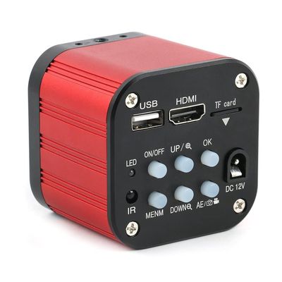 Microscope Kit 16MP 4K 2K 1080P 120FPS I_MX337 USB H_DMI Digital Video Industrial Microscope Camera Mobile Phone CPU PCB Repair Microscope Lens Adapters