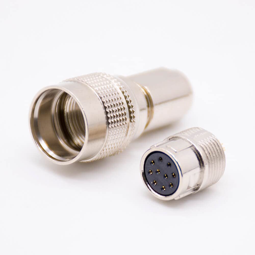 10Pin Aviation Circular Connector HR10A-10P Series Connector 10mm Shell Female Push-Pull Connector for Cable