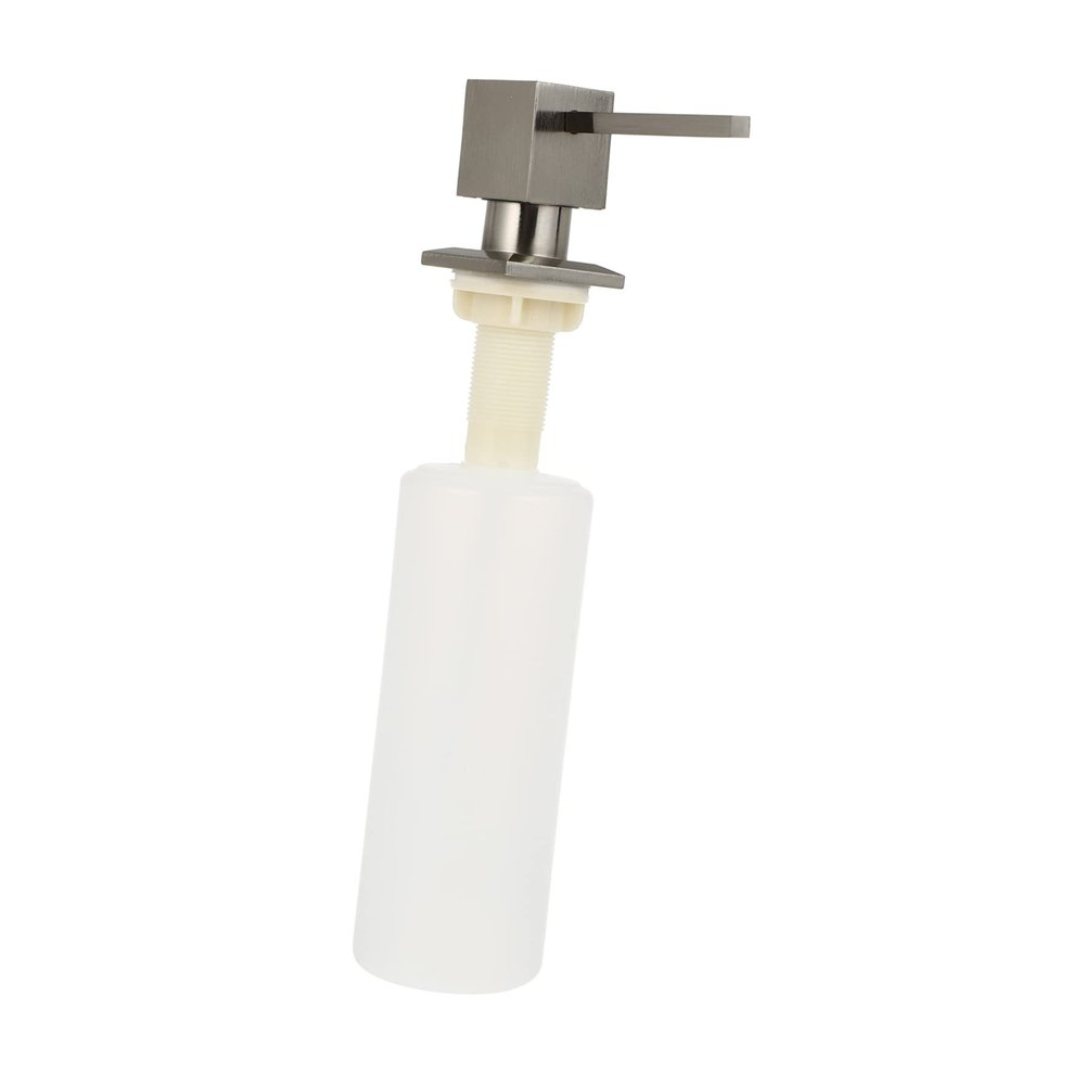 Liquid Soap Dispenser Bottle Removable Pump Head with White ABS for Sinks