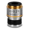 RADHAX Microscope Kit 4X 10X 20X 40X 60X 100X 1PC 185 Achromatic Biological Microscope Objective Lens Microscope Lens Adapters (Size : 10X) view 1