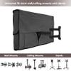 ULTCOVER Waterproof Outdoor TV Cover for 38-41 inch Outside Flat Screen Televisions with Mounts and Stands, Black view 4