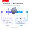 GL.iNet MT2500A(Brume 2) Professional Mini VPN Security Gateway, Home Office Remote Work Site-to-Site, WireGuard OpenVPN Server Client 24/7 Connection, 2.5G WAN USB3.0 OpenWrt NO Wi-Fi Ethernet Only view 4