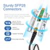 H!Fiber 25G SFP28 SFP+ DAC Cable, 25GBASE-CR, 25Gb/s SFP28 to SFP28 Passive Direct Attach Copper Twinax Cable for Cisco SFP-H25GB-CU3M, 3 Meter (9.8 ft), SFF-8402 Compliant view 3