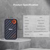 Netac 512GB Extreme Portable SSD External Solid State Drives Up to 2000MB/s Read 1700MB/s Write Speed, USB 3.2 Gen.2 Business Travel Essential Supports Win to Go Dust-Resistant view 2