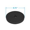 DIGITMON 50Ft 0.8" Width Hook and Loop Fastening Strap Tape Cable Tie Roll (Black) view 2