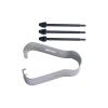 Touch Stylus Remove Tool with 3 PCS Touch Stylus S Pen Tips/Nibs Replacement + Removal Tweezers Tool for Samsung Galaxy Z Fold 3 5G F926 Stylus S Pen Tips Pen Refill Tool Set view 1