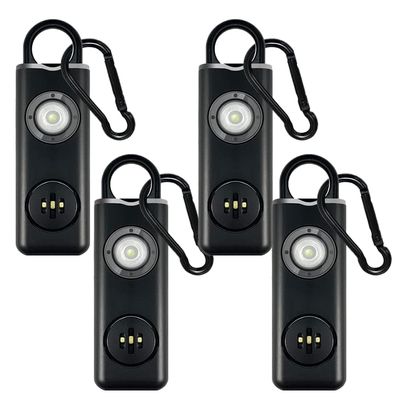 Prepared Hero Defense Alarm - 4 Pack - Personal Security Alarm That Fits in Your Pocket