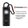 Prepared Hero Defense Alarm - 4 Pack - Personal Security Alarm That Fits in Your Pocket view 2