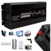 Pure Sine Wave Power Inverter 10000W DC 24V/48V to AC 220V Power Converter with LCD Display & AC outlets for Solar System, Home, Car Use,24Vto220V view 1