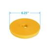 DIGITMON 50Ft 0.8" Width Hook and Loop Fastening Strap Tape Cable Tie Roll (Yellow) view 2