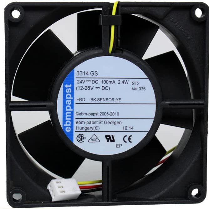 1 PCS 3314GS 24V 100mA 2.4W 909032mm Cooling Fan