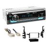 Single DIN Bluetooth Front SD/USB/AUX Car Stereo Upgrade for 2003-2004 Toyota Sequoia (Non-Amplified) view 1