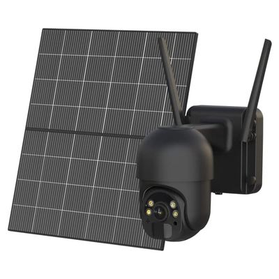 Zetronix SX20 Pro - HD 4G Cell Phone Solar Battery Powered Outdoor-Security-PTZ-IP-Camera with Motion Activated Spotlight and Color Night Vision