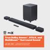 JBL Bar 1000: 7.1.4-Channel soundbar with Detachable Surround Speakers, MultiBeam, Dolby Atmos, and DTS:X, Black view 3