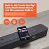 JBL Bar 300: 5.0-Channel Compact All-in-one soundbar with MultiBeam and Dolby Atmos, Black view 4