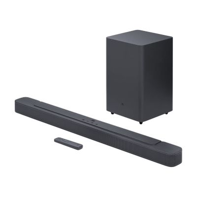 JBL Bar 2.1 Deep Bass (MK2) - 2.1 Channel soundbar with Wireless subwoofer (6.5), 300W Max Output, Bluetooth Enable (Black)