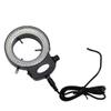 RADHAX Microscope Kit Portable Bright Lamp 144 LED Bulb Microscope Ring Light for Digital Stereo Microscope Microscope Lens Adapters (Color : Black) view 1