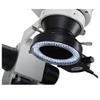 RADHAX Microscope Kit Portable Bright Lamp 144 LED Bulb Microscope Ring Light for Digital Stereo Microscope Microscope Lens Adapters (Color : Black) view 3