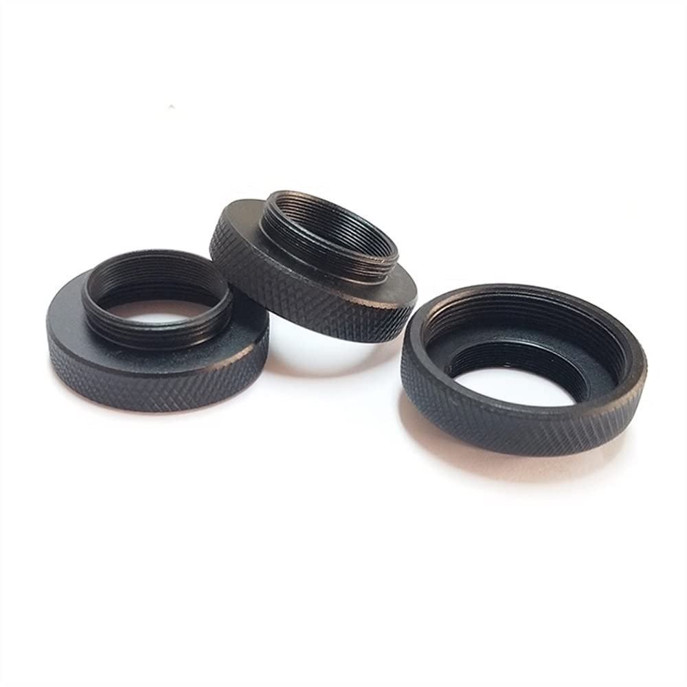 Microscope Kit 1 Piece CS C-RMS/RMS-C Adapter Ring C to RMS Mounting Thread Ring Adapter All Metal RMS to C-mount for USB Camera Objective Lens Microscope Lens Adapters ( Color : Outer RMS Inner C )
