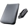 Jojomis Leather Case Wallet Protective Shell Full Body Cover with Movable Belt Clip Black Shockproof for iPod Classic 30gb, 60gb, 80gb, 120gb 6th view 1