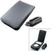 Jojomis Leather Case Wallet Protective Shell Full Body Cover with Movable Belt Clip Black Shockproof for iPod Classic 30gb, 60gb, 80gb, 120gb 6th view 2