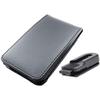 Jojomis Leather Case Wallet Protective Shell Full Body Cover with Movable Belt Clip Black Shockproof for iPod Classic 30gb, 60gb, 80gb, 120gb 6th view 3