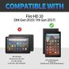 360 Degree Rotation Case for Fire HD 10 (9th Gen 2019 Release) and Fire HD 10 (7th Gen 2017 Release) Tablet, Smart Standing Protective Cover with Auto Sleep/Wake, Jesus Bible Cross Christian view 2