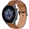 AK Leather Band for Amazfit GTR 4 GTR 3 Pro GTR 3 GTR 2e GTR 2 Amazfit GTR 47mm, 22mm QuickRelease Adjustable Strap with Metal Buckle for Women Men, Soft Replacement Wristband for Amazfit GTR view 1