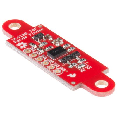 SparkFun ToF Range Finder Sensor - VL6180 Time-of-Flight Range Finder 3-in-1 Package with IR emitter, On-Board 2.8V Regulator
