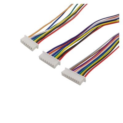 ZXMJYHK Wire Connector Adapter Length 10CM JST PH 1.25mm Cable Connector JST 1.25mm Pitch 2/3/4/5/6/7/8/10-pin Single-Head Electronic Wire Connector 100pcs (Size : 8p)