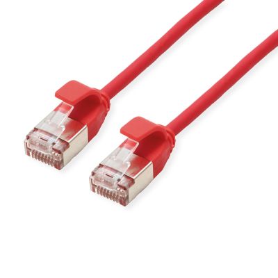 ROLINE U/FTP DataCenter Patch Cable Cat.6A (Class EA), LSOH, Slim, Grey, 1.5 m