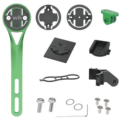 Bike Computer Mount,Out Front Cycling Bike Mount for Integrated Bicycle Handlebar,Compatible for Road Bikes,for Wahoo,for Bryton,for Cateye,for GoPro Full Range & Flashlight D