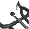 Bike Computer Mount,Out Front Cycling Bike Mount for Integrated Bicycle Handlebar,Compatible for Road Bikes,for Wahoo,for Bryton,for Cateye,for GoPro Full Range & Flashlight D view 2