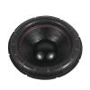 QHHVAIT Powerful Audio Speaker Woofer Paper Cone 8/10/12/15 Inch Big Surround with Dust Cap Repairing Kits Easy to Install Black view 1