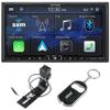 Alpine ILX-407 7" Digital Multimedia Receiver (Does Not Play Discs) and HCE-RCAM-WRA Spare Tire Backup Camera view 1