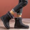 ZBYY Snow Boots for Women,Winter Fur Lined Warm Ankle Boots Slip On Waterproof Outdoor Booties Comfortable Shoes for Women view 2