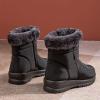 ZBYY Snow Boots for Women,Winter Fur Lined Warm Ankle Boots Slip On Waterproof Outdoor Booties Comfortable Shoes for Women view 4