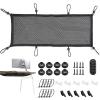 Under Desk Cable Management Net, 36PCS Under Table Cord Management Mesh Organizer Flexible Wire Hiders, Extra Large Capacity Wire Management Kit Under Desk, Fits Most Tables view 1