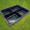 BETONEX Plastic Molds Concrete Set Patio Paving Mold 1 pcs - Big Beautiful Pathmaker Precast Concrete Molds and Forms Stampcrete for Walkways - Large Cobblestone, Reusable view 2