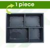 BETONEX Plastic Molds Concrete Set Patio Paving Mold 1 pcs - Big Beautiful Pathmaker Precast Concrete Molds and Forms Stampcrete for Walkways - Large Cobblestone, Reusable view 3